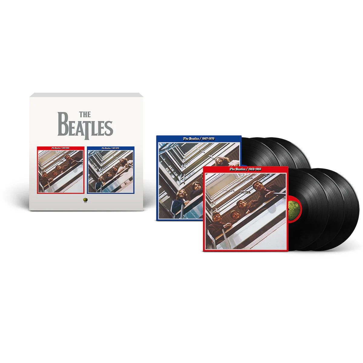 The Beatles – 1962—1970 (2023 Edition) Red & Blue 6-disc Box Set (Apple Records)